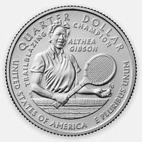 Алтея Гибсон 25 центов 2025 (P) США