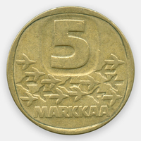 5 марок 1979-1993 Финляндия (Very Fine)