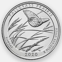 Заповедник Толлграсс-Прери (55 парк) 25 центов 2020 (P) США 