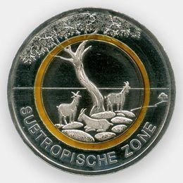 Субтропическая зона 5 евро 2018 Германия (A)