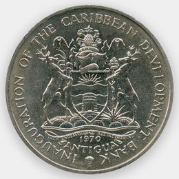 ФАО 4 доллара 1970 Антигуа и Барбуда (сост. UNC)