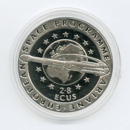 Европейская космическая программа 2,8 экю 1993 Гибралтар