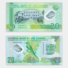 Банкнота 20 даласи 2014 Гамбия (сост. UNC)