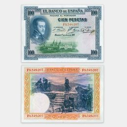 Банкнота 100 песет 1925 Испания (сост. UNC)