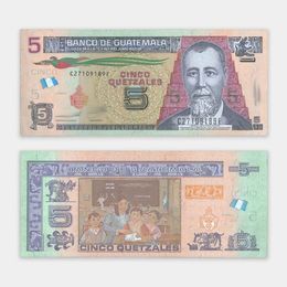 Банкнота 5 кетцалей 2023 Гватемала (сост. UNC)