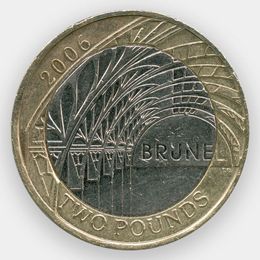 Cтанция Паддингтон 2 фунта 2006 Великобритания (сост. Very Fine)