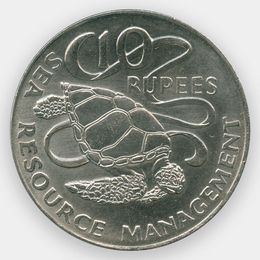 ФАО 10 рупий 1977 Сейшельские острова (сост. UNC)