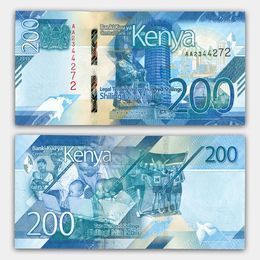 Банкнота 200 шиллингов 2019 Кения (сост. UNC)