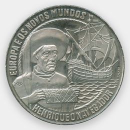 Генрих Мореплаватель 2,5 экю 1991 Португалия