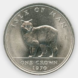 Мэнкс 1 крона 1970 Остров Мэн