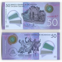 Банкнота 50 кордоб 2021 Никарагуа (сост. UNC)