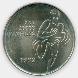 Олимпийские Игры в Барселона 200 эскудо 1992 Португалия