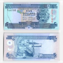Банкнота 5 долларов 2018 Соломоновы Острова (сост. UNC)