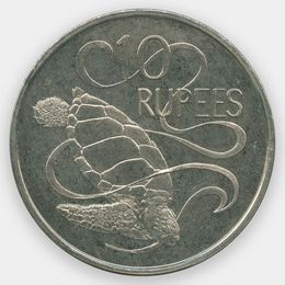 10 рупий 1974 Сейшельские острова (сост. UNC)