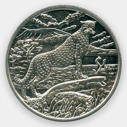 Гепард 1 доллар 2007 Сьерра-Леоне (сост. Proof)