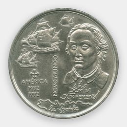 Новый мир - Америка 200 эскудо 1992 Португалия (сост. UNC)