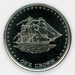 Стольтенхоф 1 крона 2008 Тристан-да-Кунья (сост. Proof)