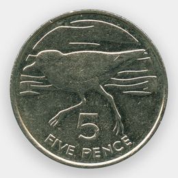 5 пенсов 1984 Острова Святой Елены (сост. Very Fine)