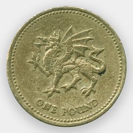 1 фунт 1995 Великобритания (сост. Very Fine)