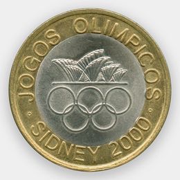 Летние Олимпийские Игры в Сиднее 200 эскудо 2000 Португалия (сост. XFine)
