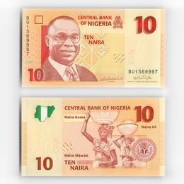 Банкнота 10 наира 2006 Нигерия (сост. UNC)