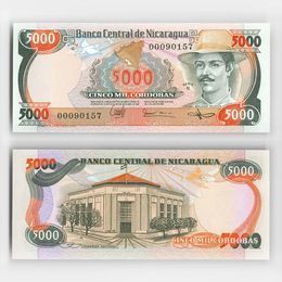 Банкнота 5000 кордоба 1985 Никарагуа (сост. UNC)