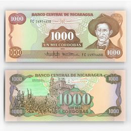 Банкнота 1000 кордоба 1985 Никарагуа (сост. UNC)