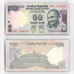 Банкнота 50 рупий 2012 Индия (сост. UNC)
