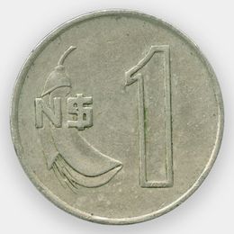 1 новый песо 1980 Уругвай (сост. Very Fine)