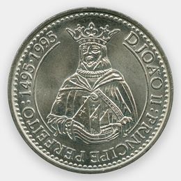 Король Жуан II 200 эскудо 1994 Португалия (сост. UNC)