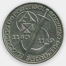 850 лет образования Португалии 250 эскудо 1989 Португалия (сост. UNC)