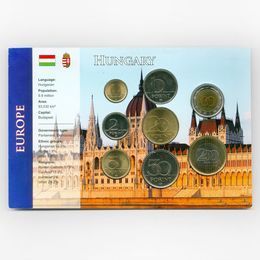 Комплект монет Венгрии 8 монет (запайка, разные года) (сост. UNC)