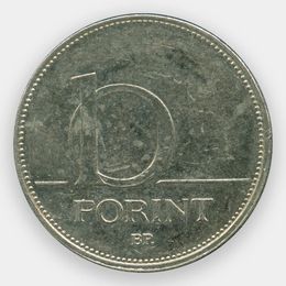 10 форинтов 2012-2022 Венгрия (сост. Very Fine)