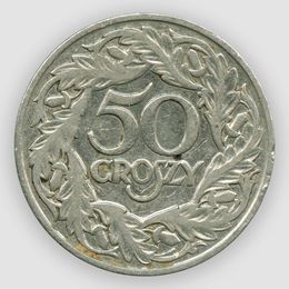 50 грошей 1923 Польша (сост. Very Fine)