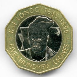 500 леоне 2004 Сьерра-Леоне (сост. XFine)