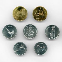 Годовой выпуск монет Нагорного карабаха 2004 7 монет (сост. UNC)