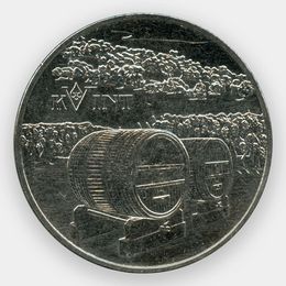 Тираспольский винно-коньячный завод KVINT 25 рублей 2021 Приднестровье (сост. UNC)