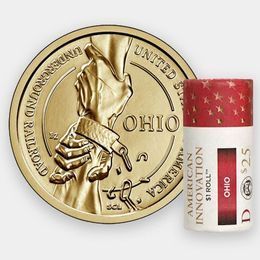 Штат Огайо. Американские инновации 1 доллар 2023 США (D)