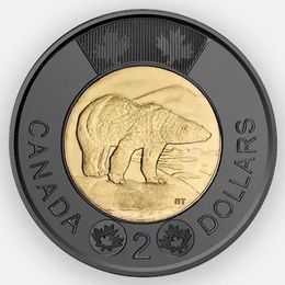 Дань уважения королеве Елизавете II 2 доллара 2022 Канада