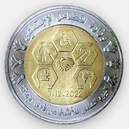 Международный день инвалидов 1 фунт 2022 Египет (сост. UNC)