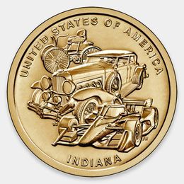 Индиана. Американские инновации 1 доллар 2023 США (P)