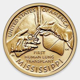 Миссисипи. Американские инновации 1 доллар 2023 США (P)