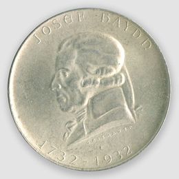 Йозеф Гайдн 2 шиллинга 1931 Австрия