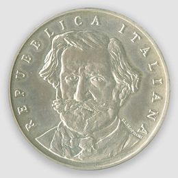 Джузеппе Верди 1000 лир 2001 Италия