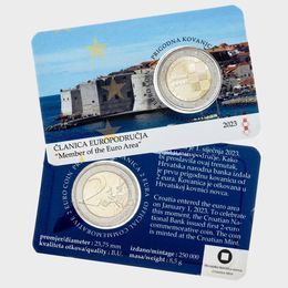 Введение евро 2 евро 2023 Хорватия