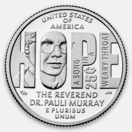 Правозащитница Паули Мюррей 25 центов 2024 (D) США