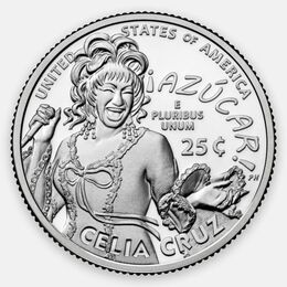 Певица Селия Крус 25 центов 2024 (P) США