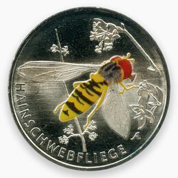 Мармеладная муха 5 евро 2024 Германия (UNC)