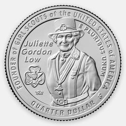 Джульетт Гордон Лоу 25 центов 2025 (P) США
