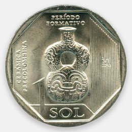 Керамика доколумбового периода 1 соль 2024 Перу (UNC)